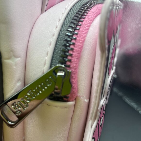 🖤🎀 NWT Loungefly Sanrio Kuromi & My Melody Cake Mini Backpack 🎀🖤 - Picture 7 of 10